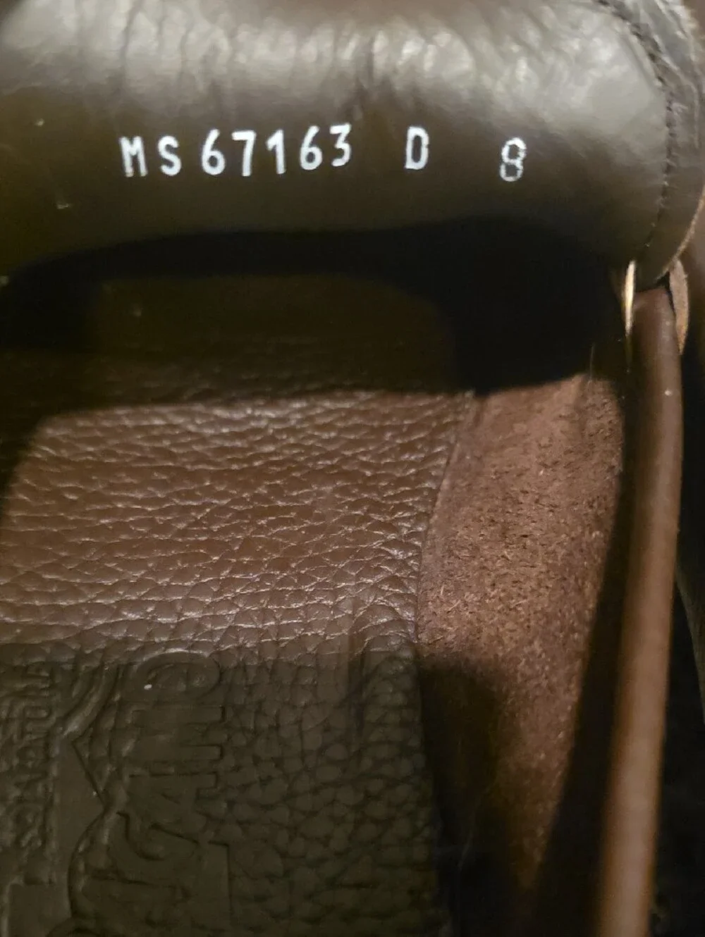 Salvatore Ferragamo pebbled leather